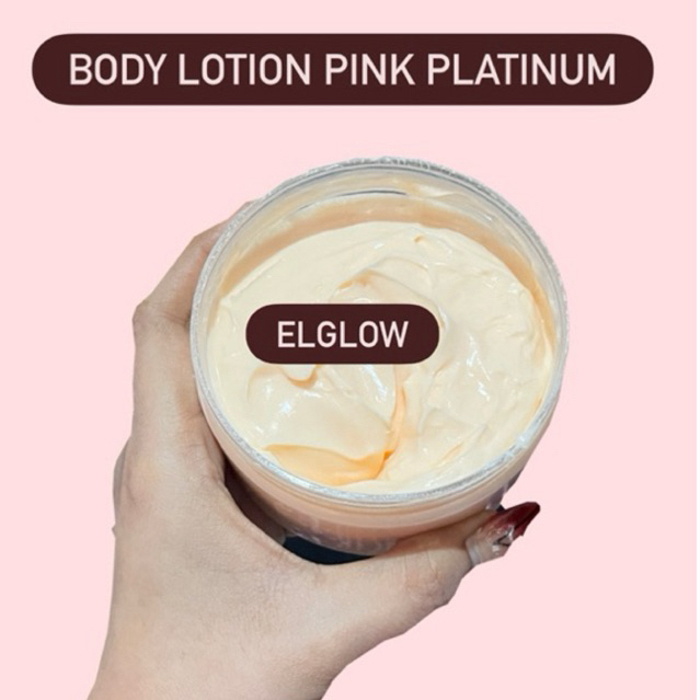 BODY LOTION PINK PLATINUM by.elglow [PROMO LAUNCHING]