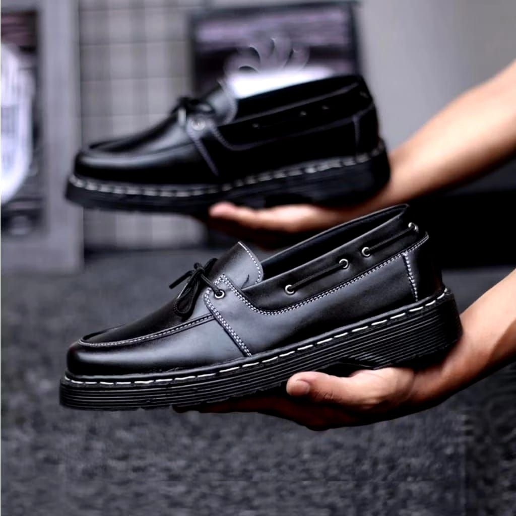 Promo Terbaru Sepatu Loafers Docmart Pria Sepatu Loafer Pria Bertali