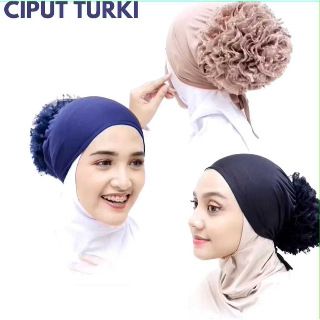 Ciput turki Cepol / Cepol hijab / inner Turki Cepol / inner cepol / inner ciput Turki