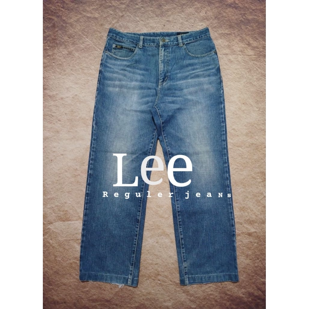 Celana jeans pria keren LEE model reguler second preloved
