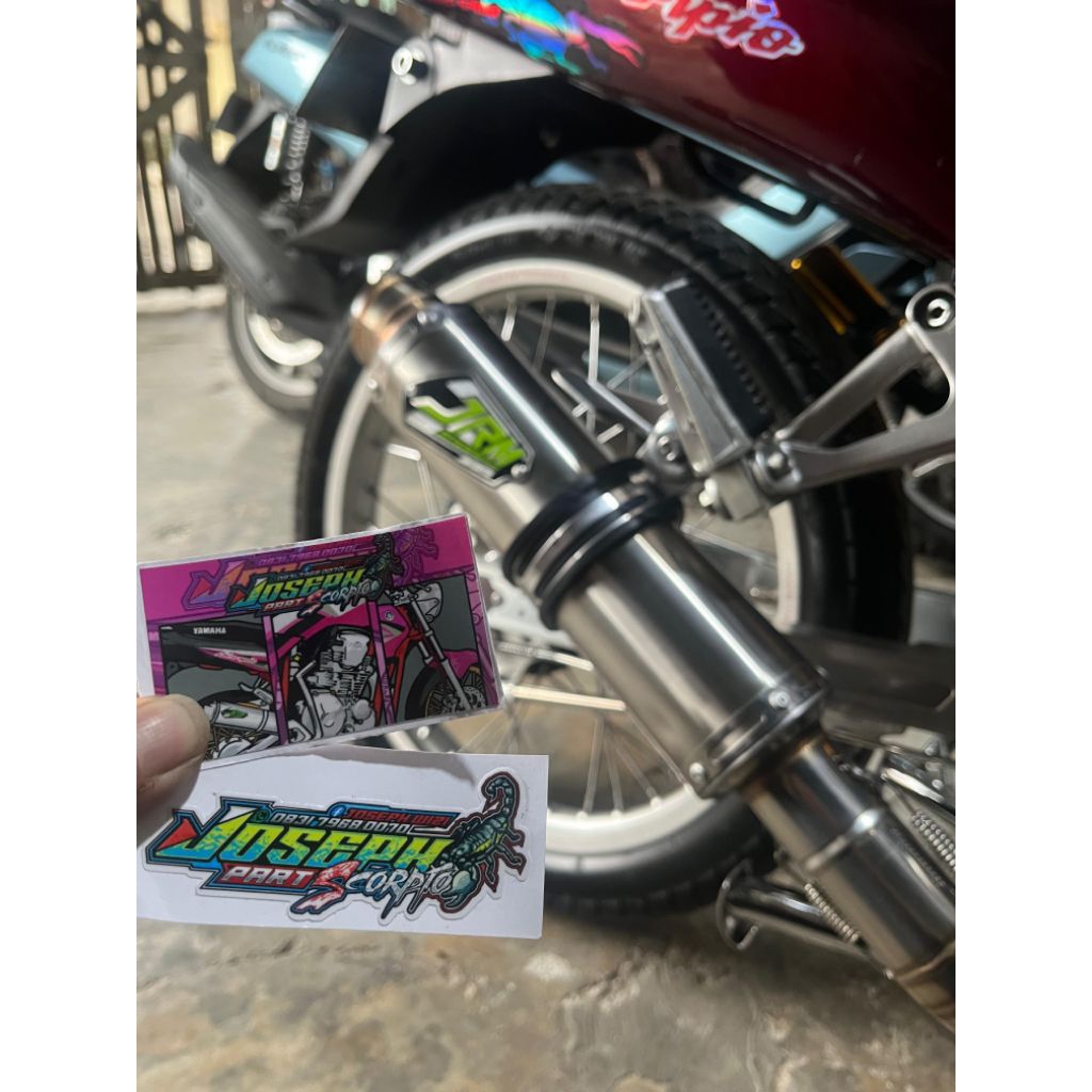 knalpot Jrm original Scorpio