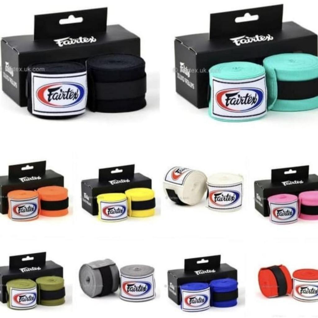 Fairtex Handwrap 4.5 Meter Aksesoris Olahraga Premium Hand Wrap Boxing Bandage MMA Muay Thai