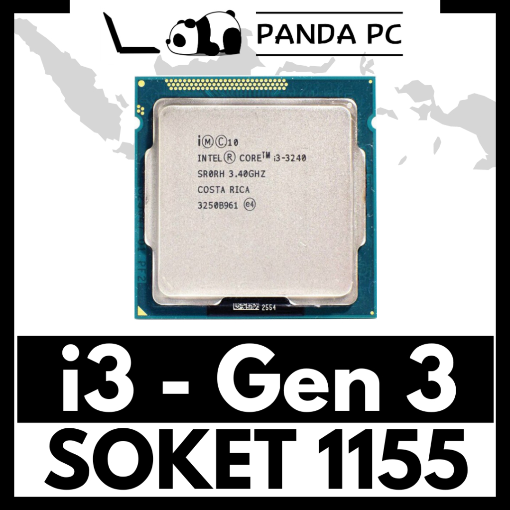 Processor Intel Core i3 3240 3220 3225 3250 tray Socket 1155 Ivy Bridge