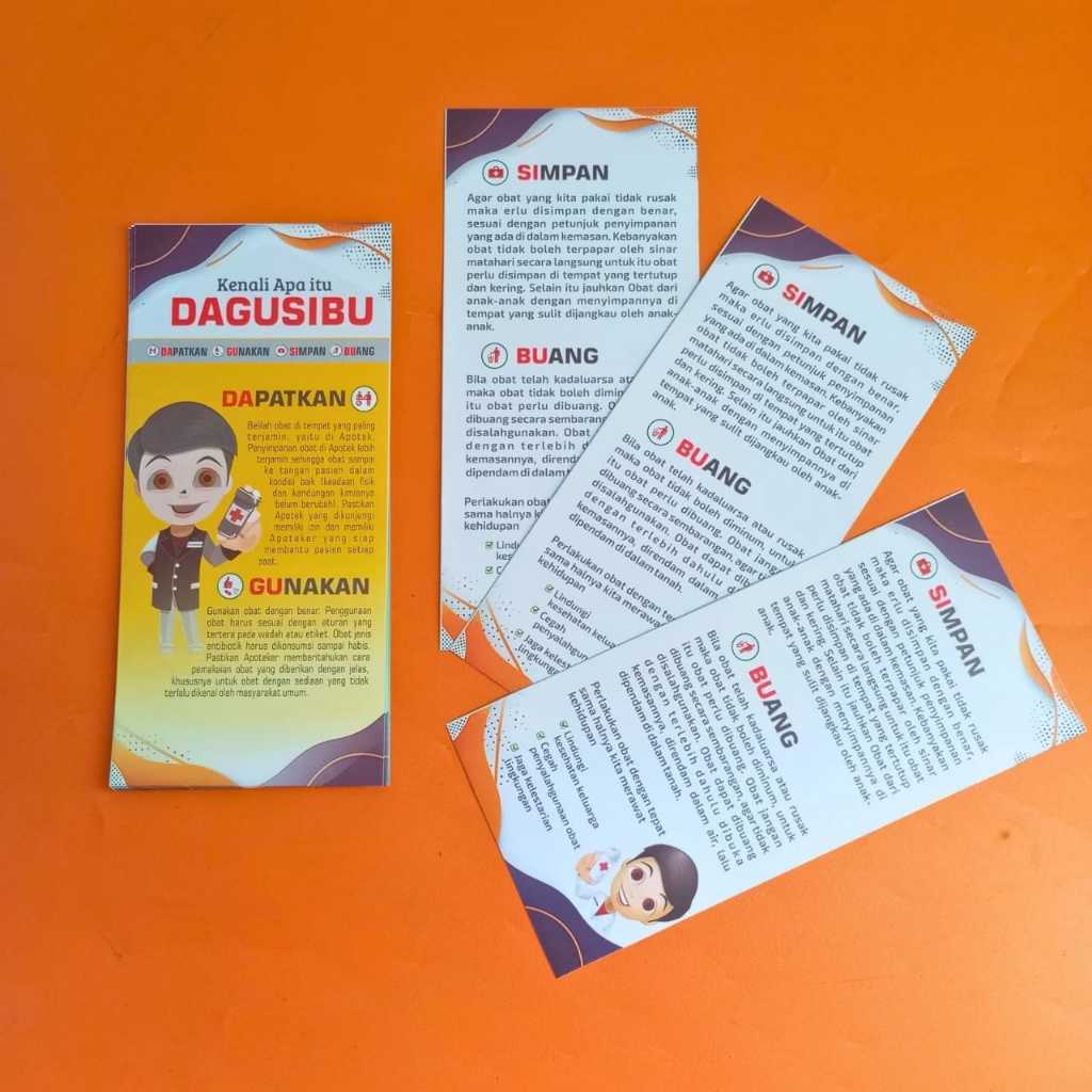 Flyer Dagusibu - Brosur Dagusibu - Flyer Farmasi - Media Promkes