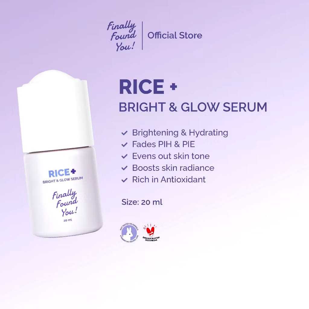 MEMEY | FINALLY FOUND YOU Rice + Bright & Glow Serum