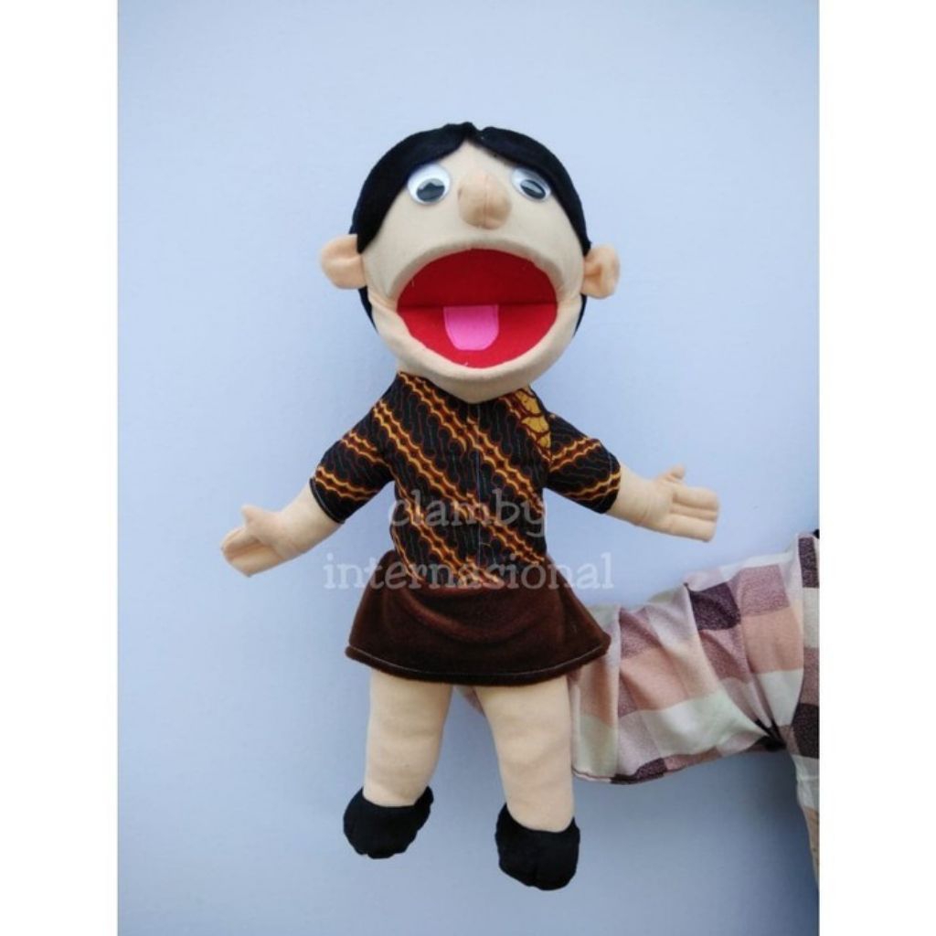 Boneka Muppet Profesi Guru | Boneka Cablak 75cm |Boneka Dongeng Vetriloquist