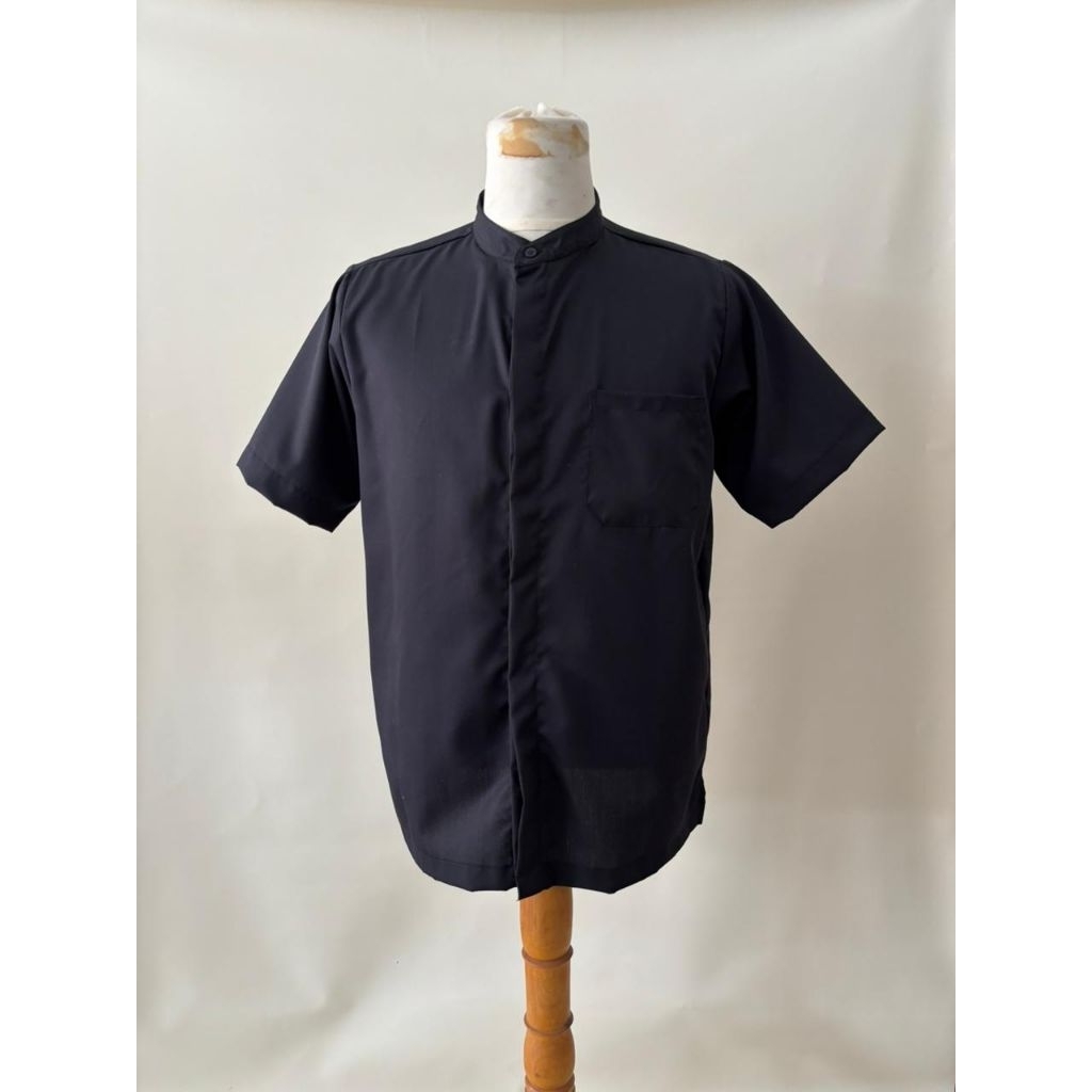 Koko Dewasa Polos Kancing depan