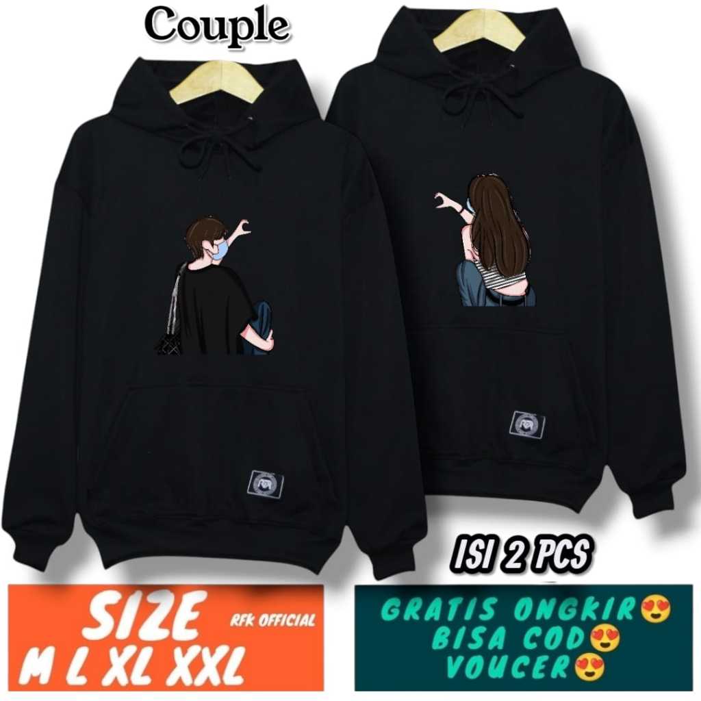 ( ISI 2 JAKET ) Jaket couple HAND LOVE lucu murah / jaket copelan pasangan 2025 / jaket copelan pasa