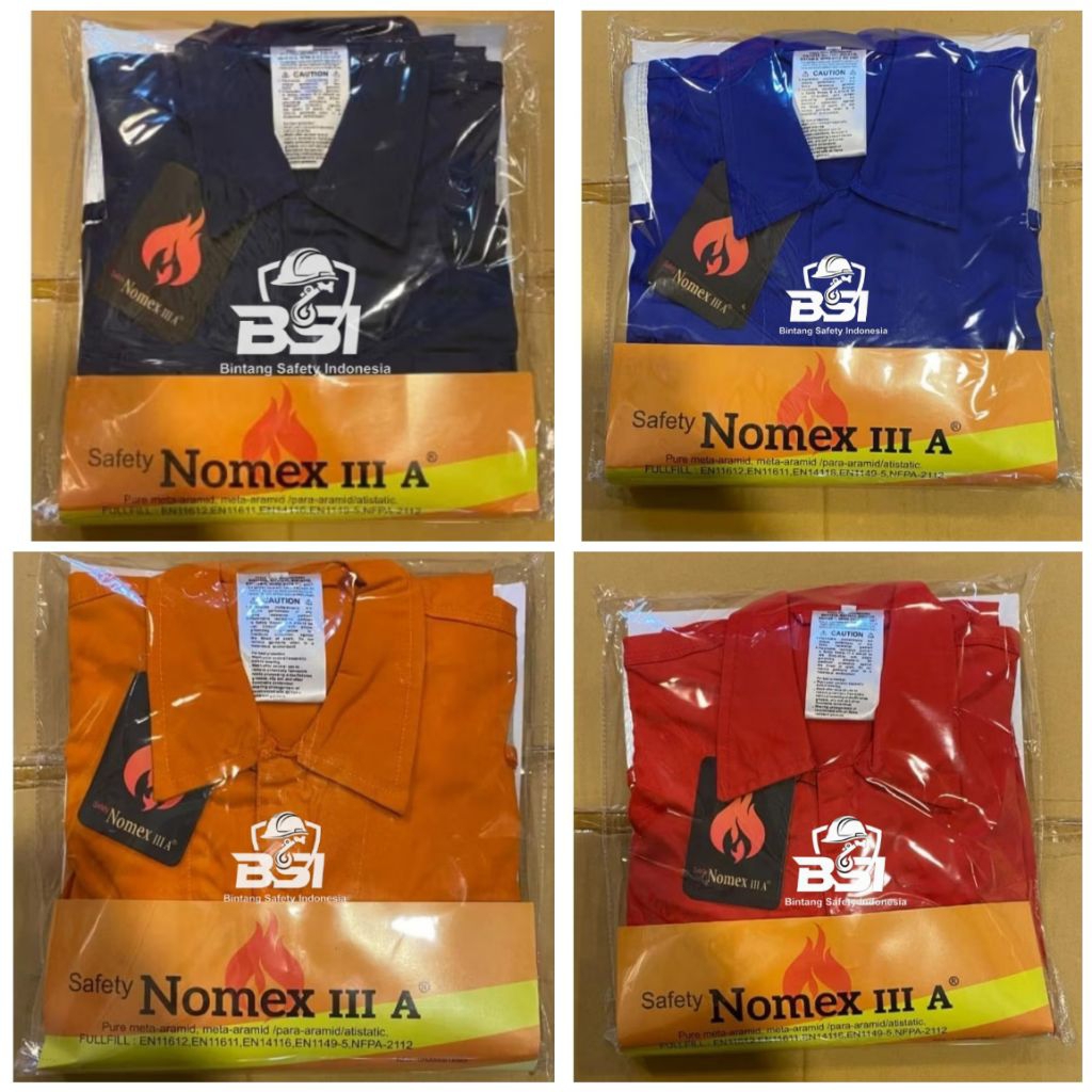 Nomex 3A Wearpack Coverral Flame Resistand Nomex 3A Berkualitas