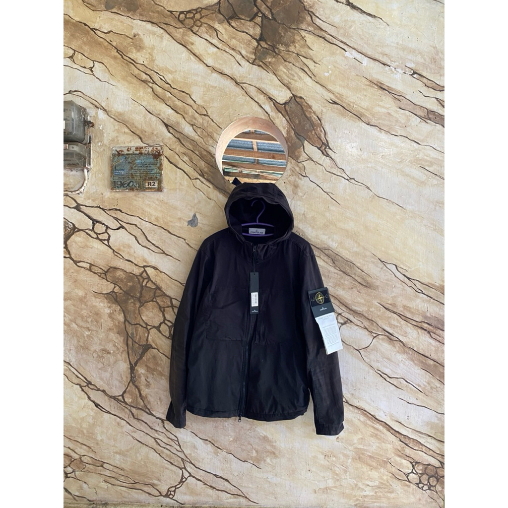 Stone Island Jacket Supima Cotton Twill Stretch Tc