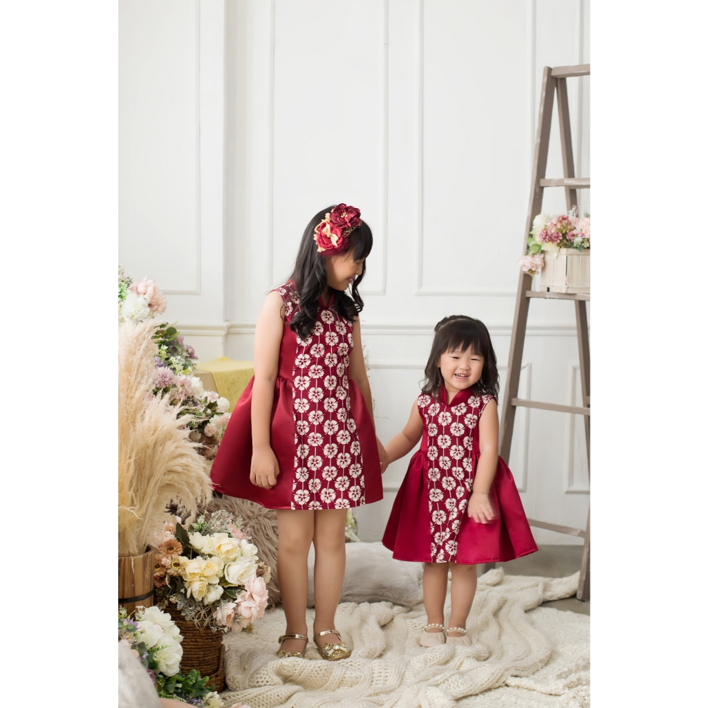 Wen Dress - Cheongsam Anak Perempuan - Dress Anak Perempuan