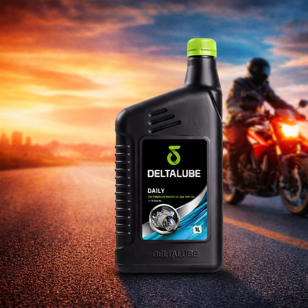 Oli Deltalube Daily 757 Deltalube Daily 1 Liter 10W-40 Oli Motor Deltalube 1000ml