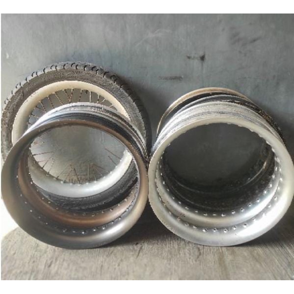 VELG TDR SETENGAH LINGAKARAN SILVER 215, 250, 300