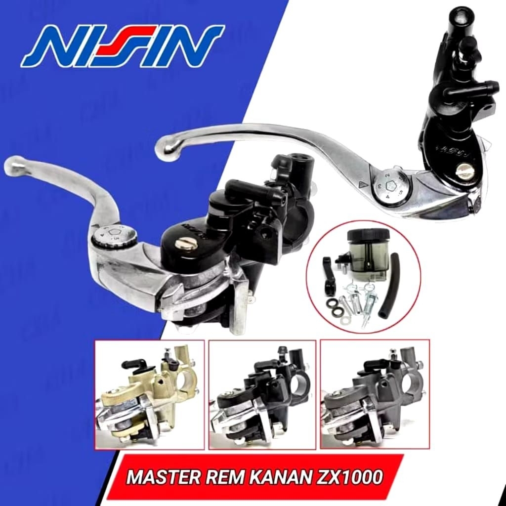 MASTER REM NISSIN KAWASAKI Z1000 KANAN PLUS TABUNG BESAR