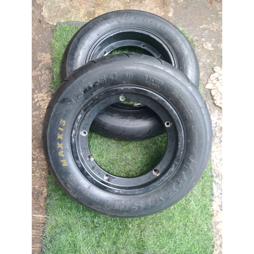 velg vrossi vespa tubles ring 10 tinggal pasang ban maxxis