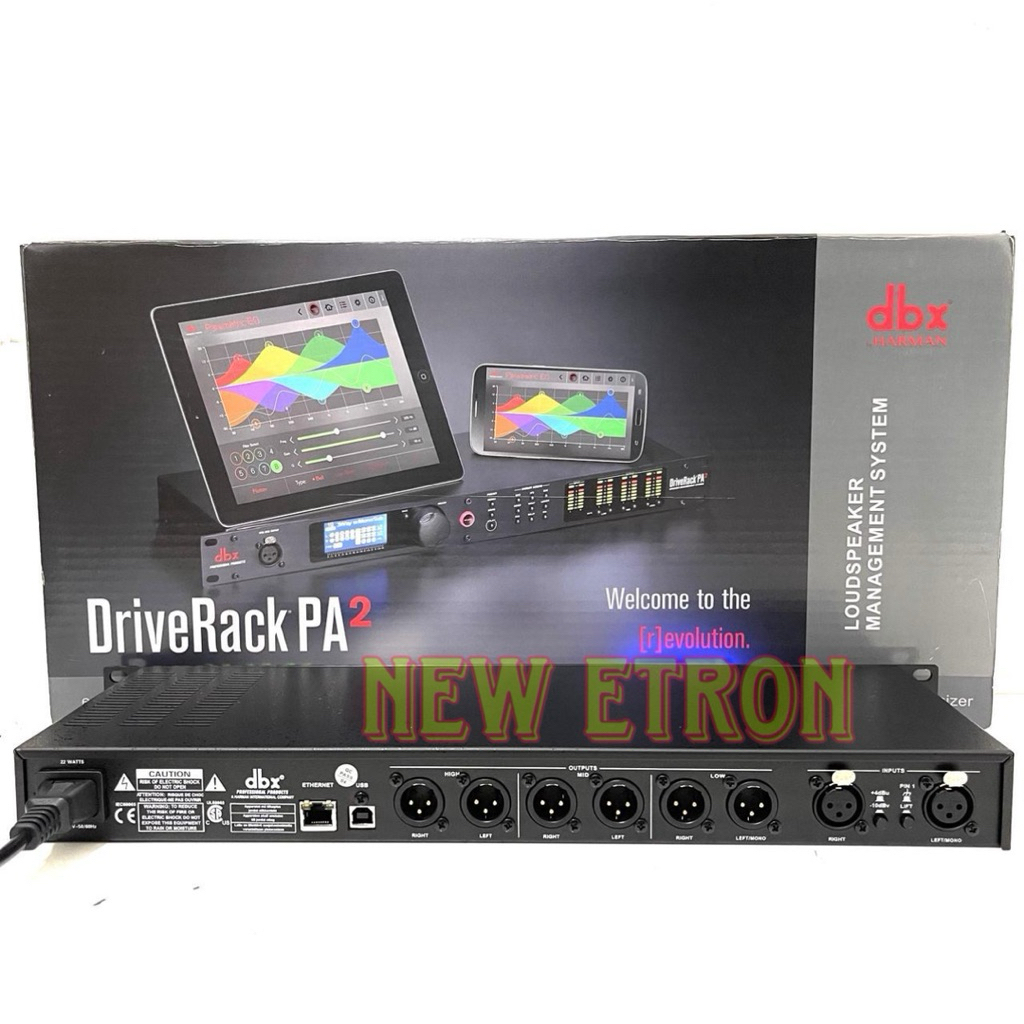 Speaker Management Dbx DriveRack DBX PA 2 MANAGEMENT Dbx Pa2 dbx pa2 Bagus Murah ( Bisa COD )