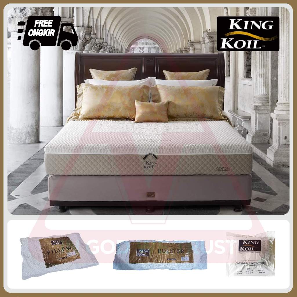 King Koil Duke 180x200 180 x 200 Fullset  Full Set  Kasur Spring Bed Springbed Termurah Paling Murah