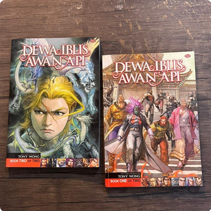 Dewa Iblis Awan Api (Buku 1&2) Karya Tony Wong
