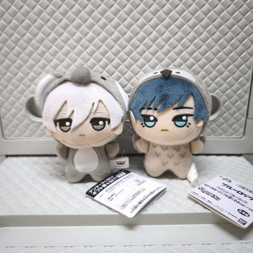 Chibigurumi Blue Lock Animal Nagi Seishirou Itoshi Rin Official Plush Doll