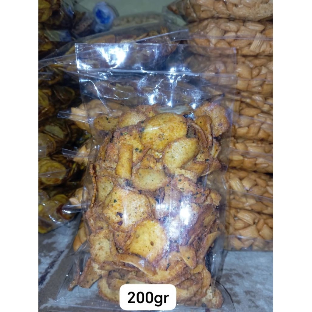 Jajan kiloan molreng pedas 200gr