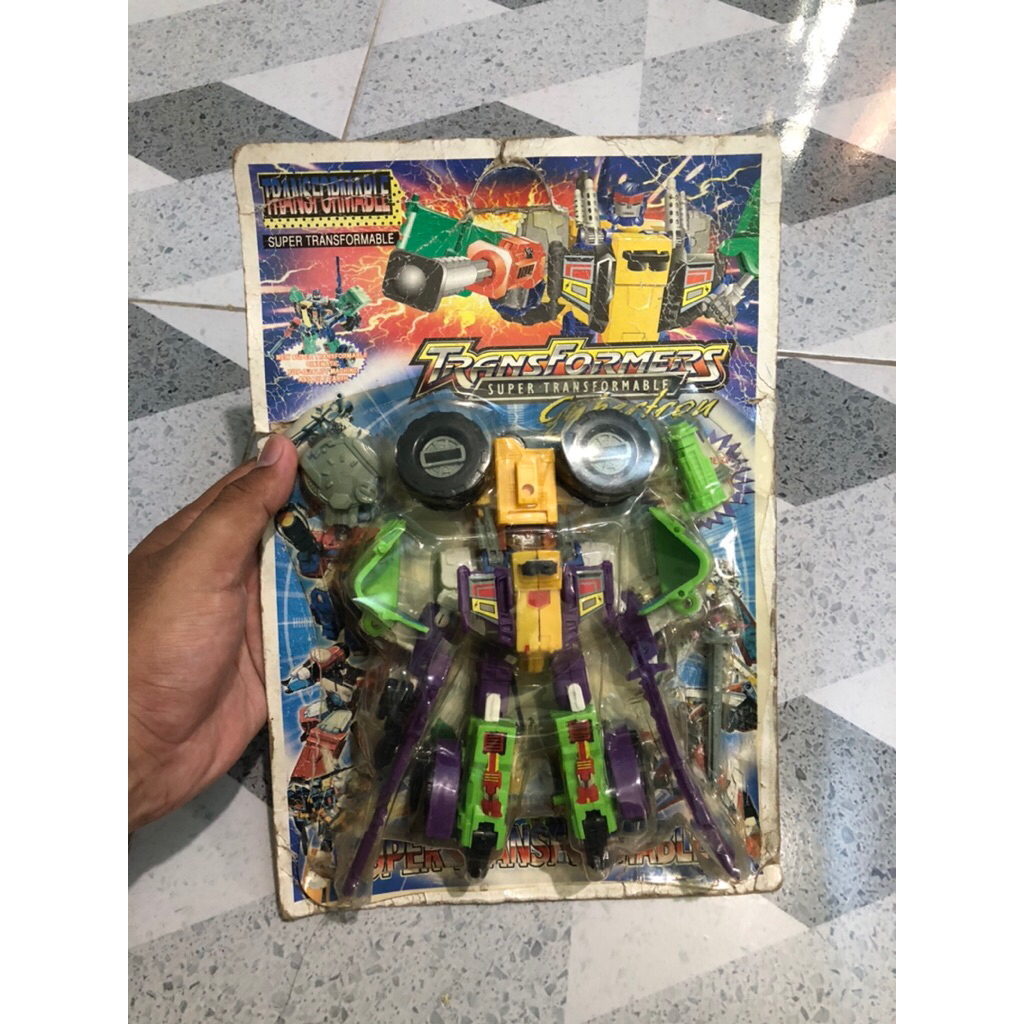 Mainan jadul transformers grindcore movie ko bootleg