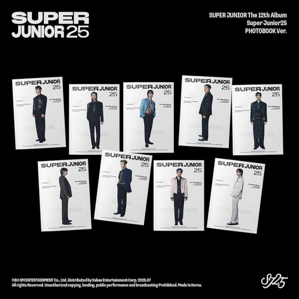 Super Junior Album Photobook SJ25 /LEETEUK/YESUNG/HEECHUL/SHINDONG/EUNHYUK/SIWON/DONGHAE/RYEOWOOK/KY