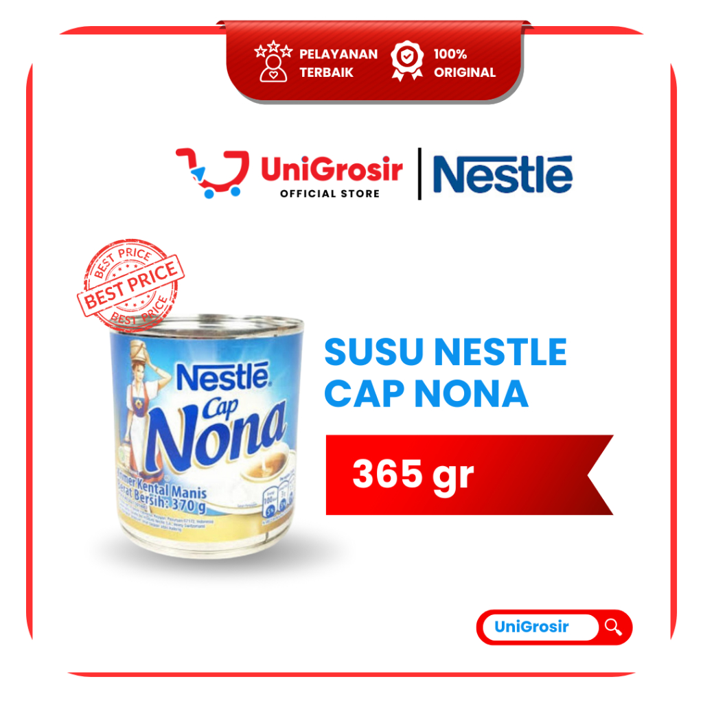 [UniGrosir] SUSU NESTLE CAP NONA KRIMER KENTAL MANIS ~ 365 gr
