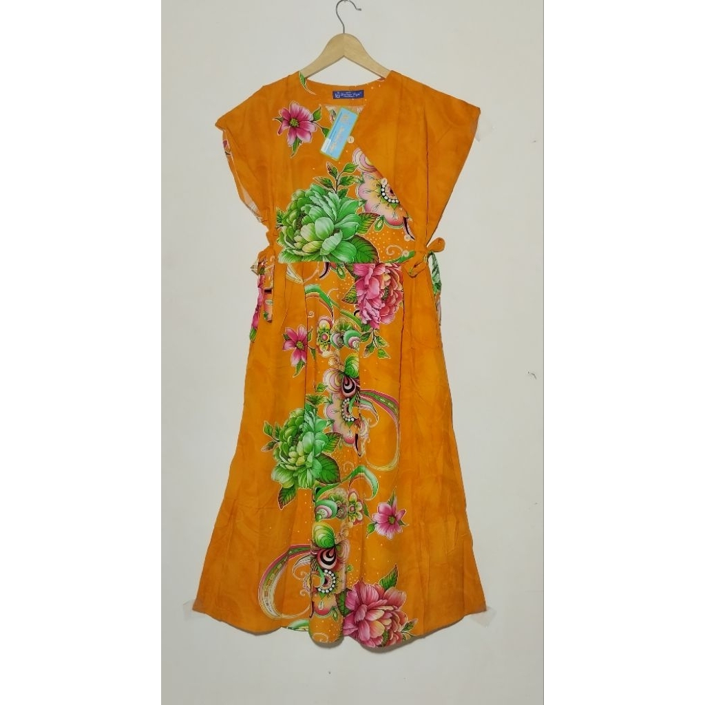 Daster Kencana Ungu Label biru