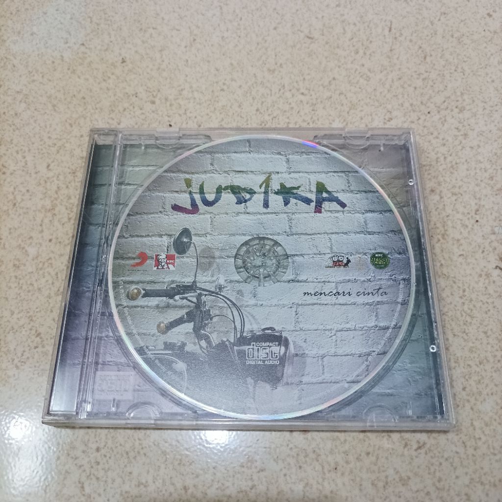 Original CD Audio Music Judika Album Mencari Cinta