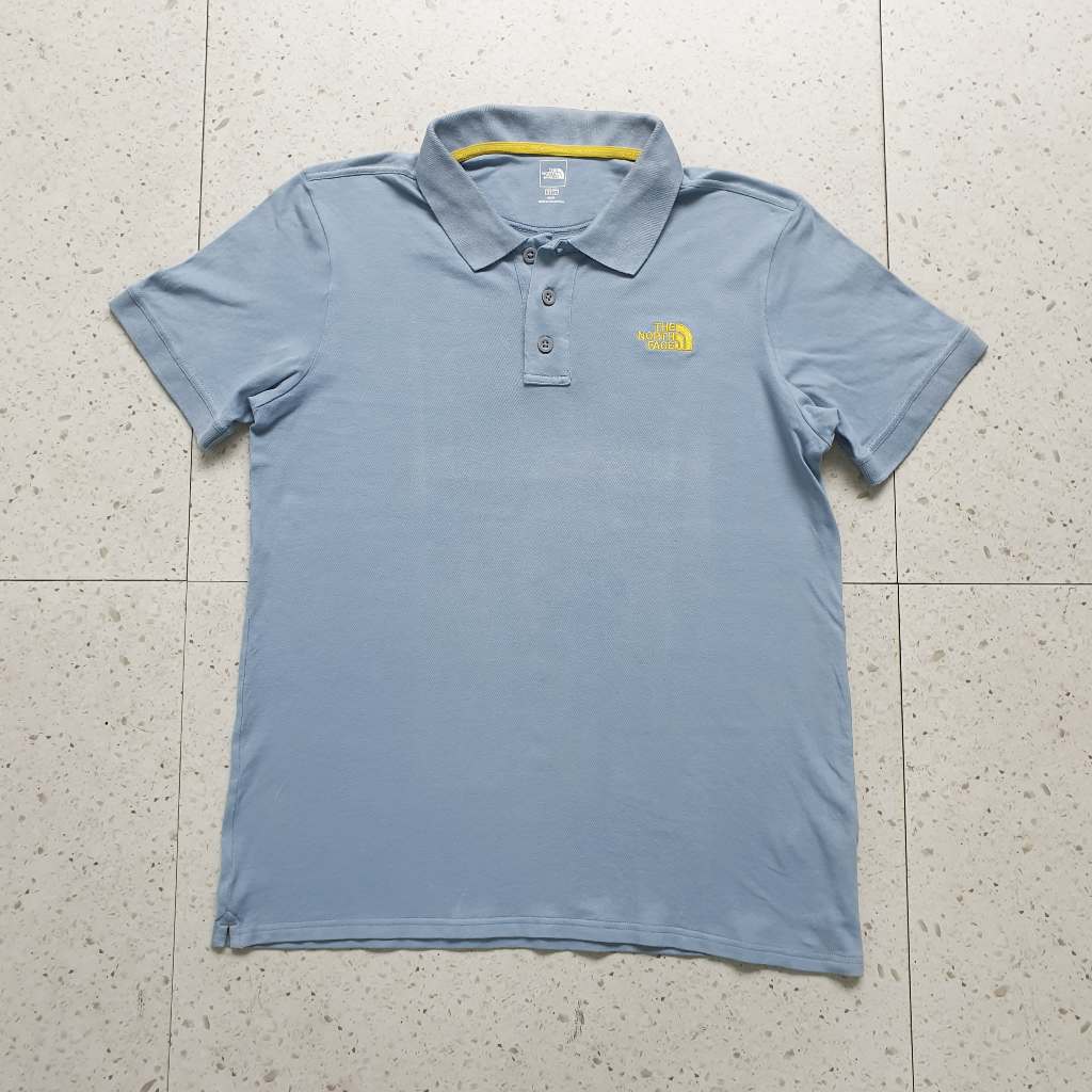 Baju Kaos Polo The N0rth Face TNF / Size M - LD 52 cm / Bekas - Second - Preloved