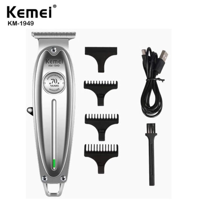 COD ~KEMEI KM-1949 Full Metal Body Trimmer Kemei 1949 Cukur Rambut