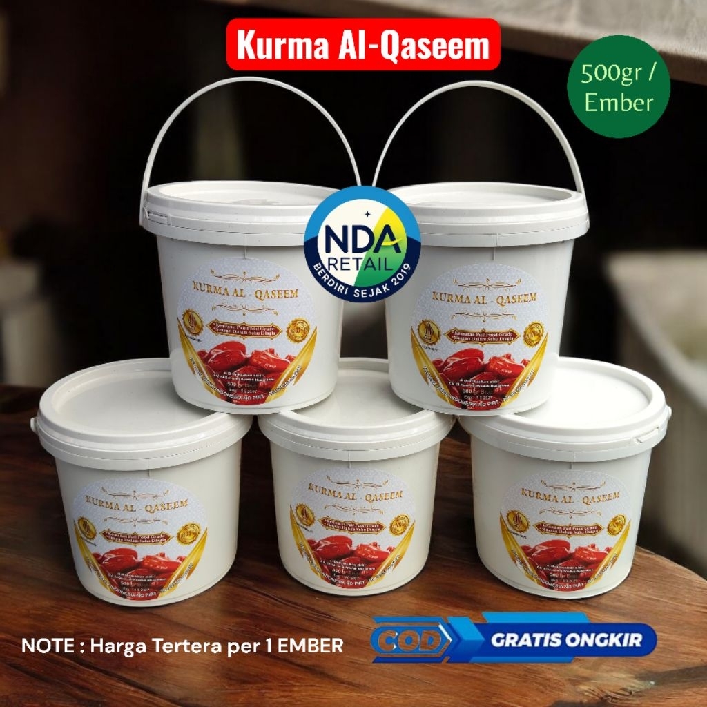 Kurma Al Qaseem Ember Berat +- 500gr | Kurma Ember Al-Qaseem Viral