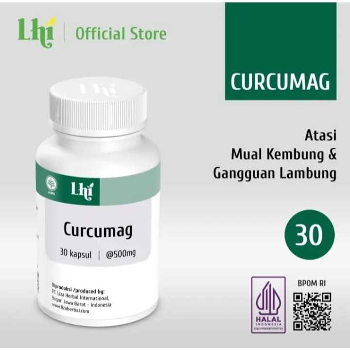 Curcumag Herbal Obat Nyeri Asam Lambung dan Maag