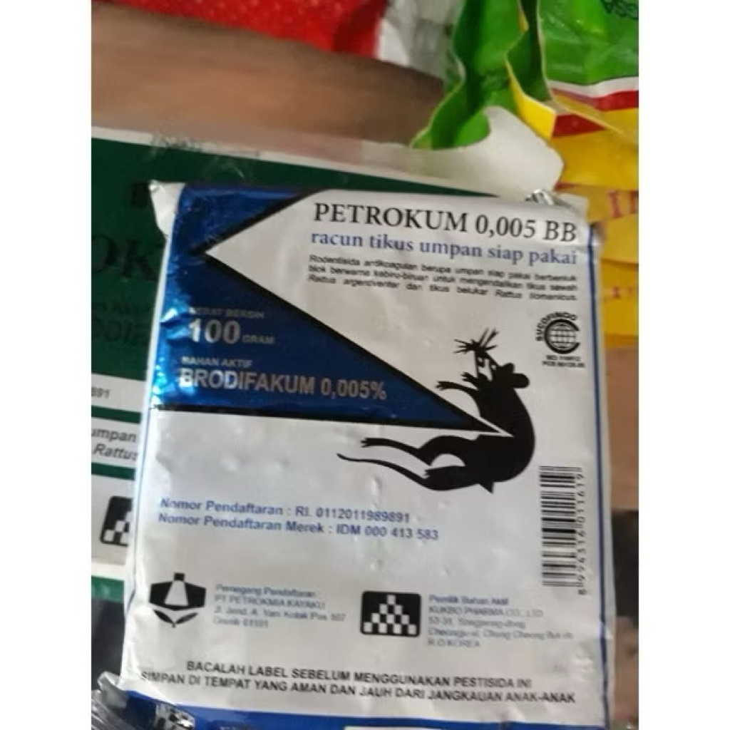 Rodentisida petrokum 100gram