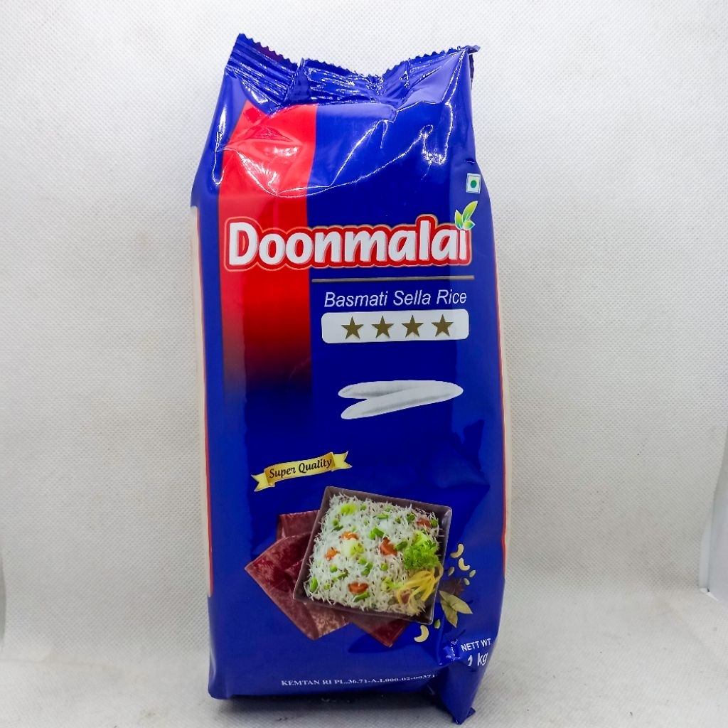 BERAS BASMATI DOONMALAI 1KG BERAS BASMATI INDIA PREMIUN