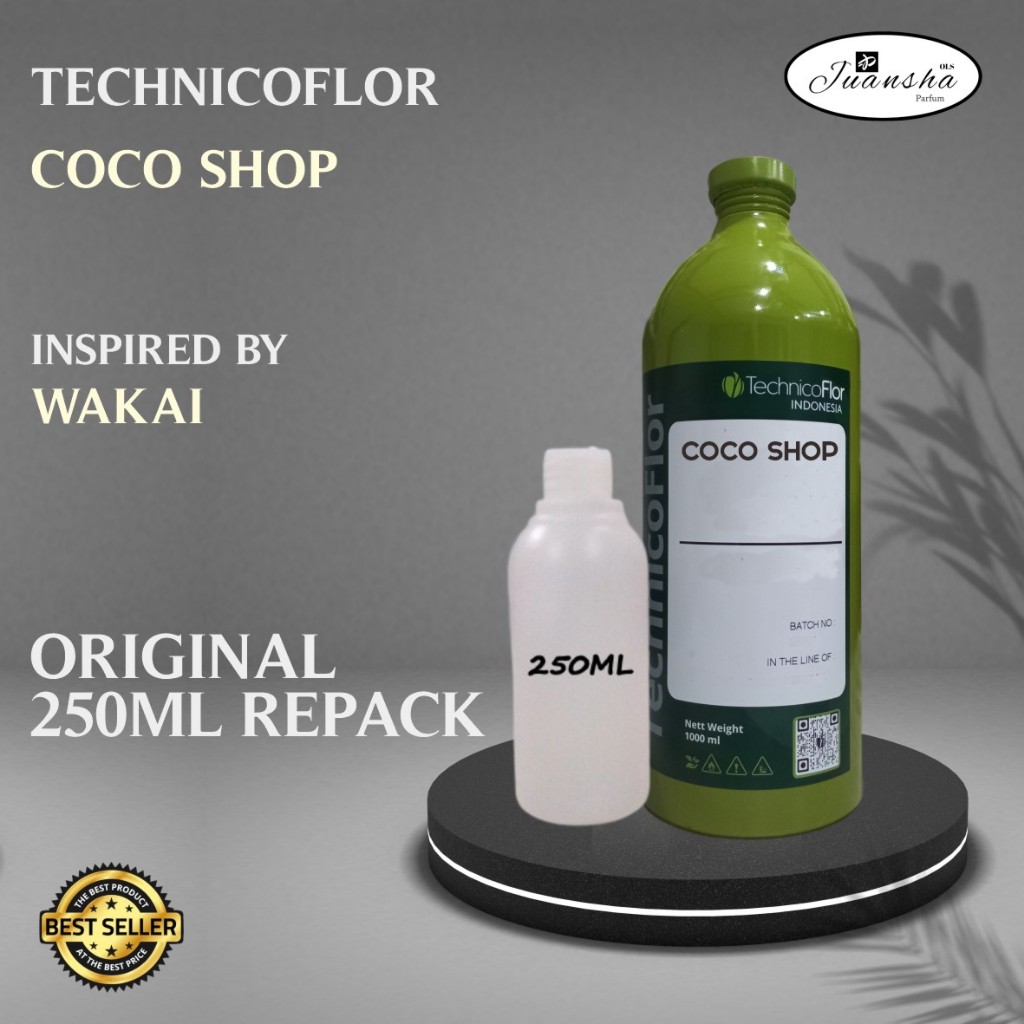BIBIT PARFUM MURNI COCO SHOP | TCF 250ML REPACK