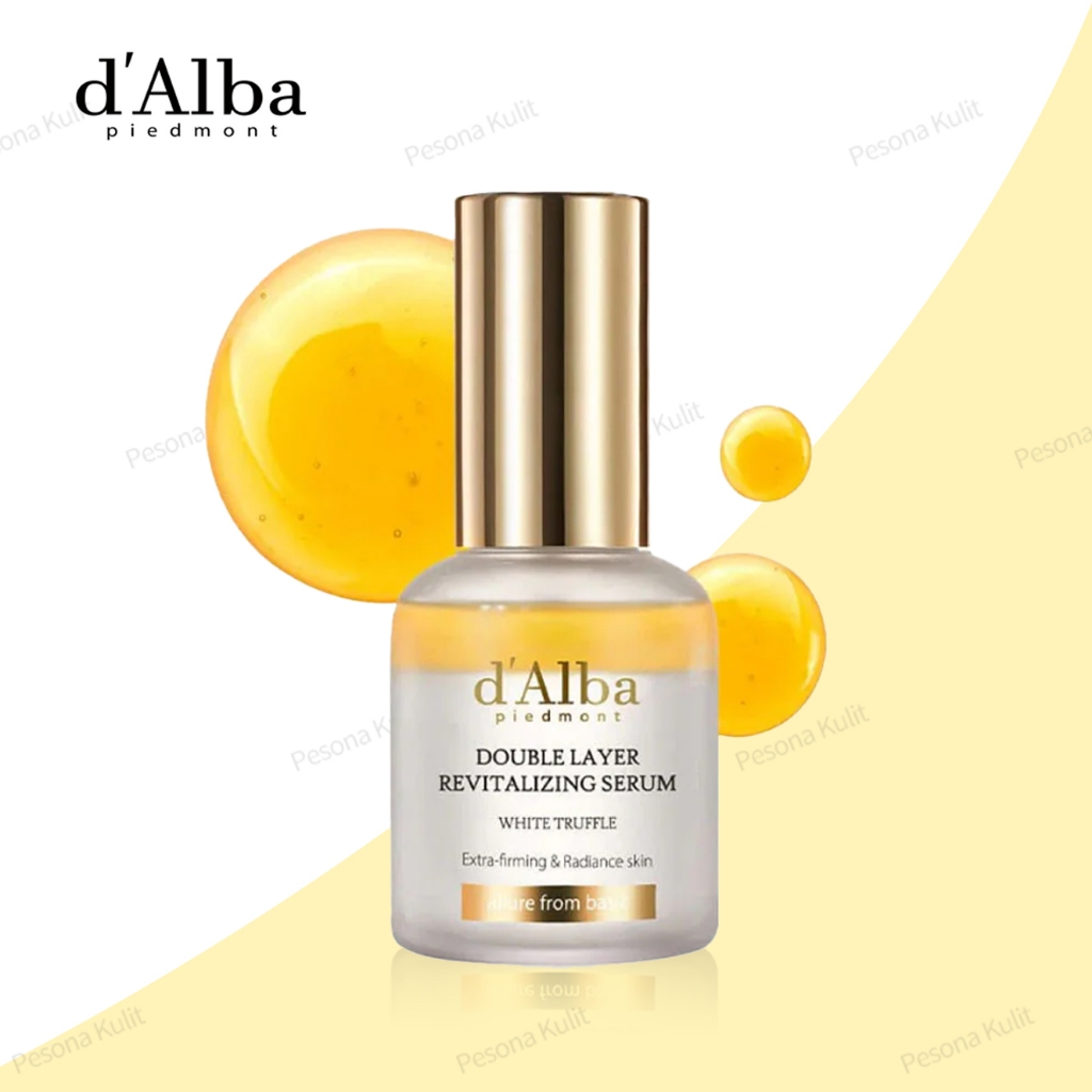 d'Alba White Truffle Double Layer Revitalizing Serum - 30ml
