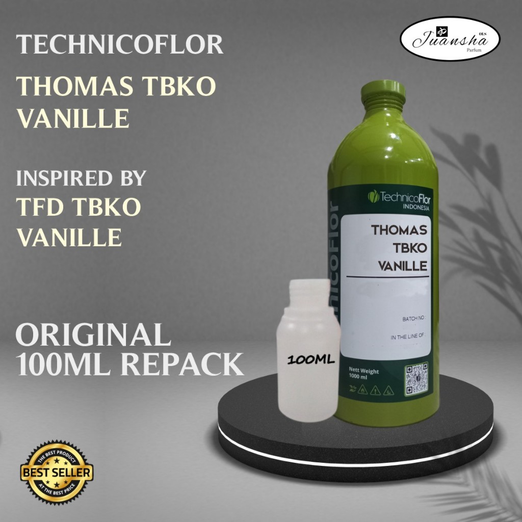 BIBIT PARFUM MURNI THUMAS TRBKO VANILLE | TCF 100ML REPACK