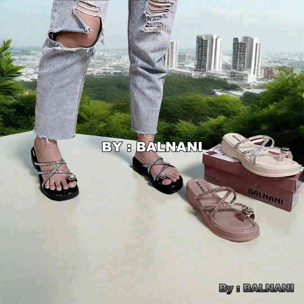 8806-7 SANDAL WEDGES BALNANI TERBARU//BALNANI