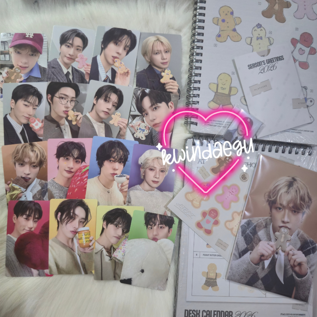 [SHARING] ATEEZ SEASON'S GREETINGS 2026