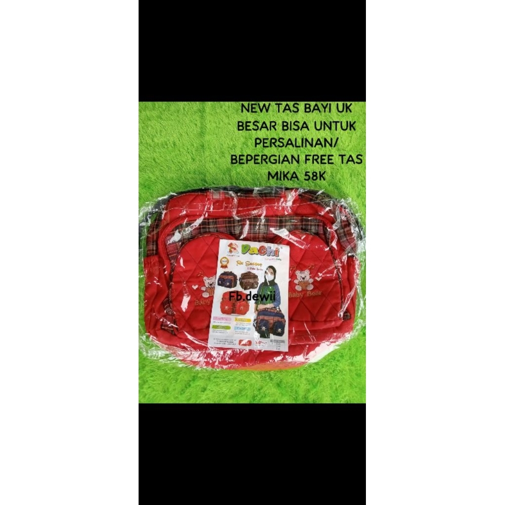 Tas Bayi Jumbo Free tas mika Tas persalinan