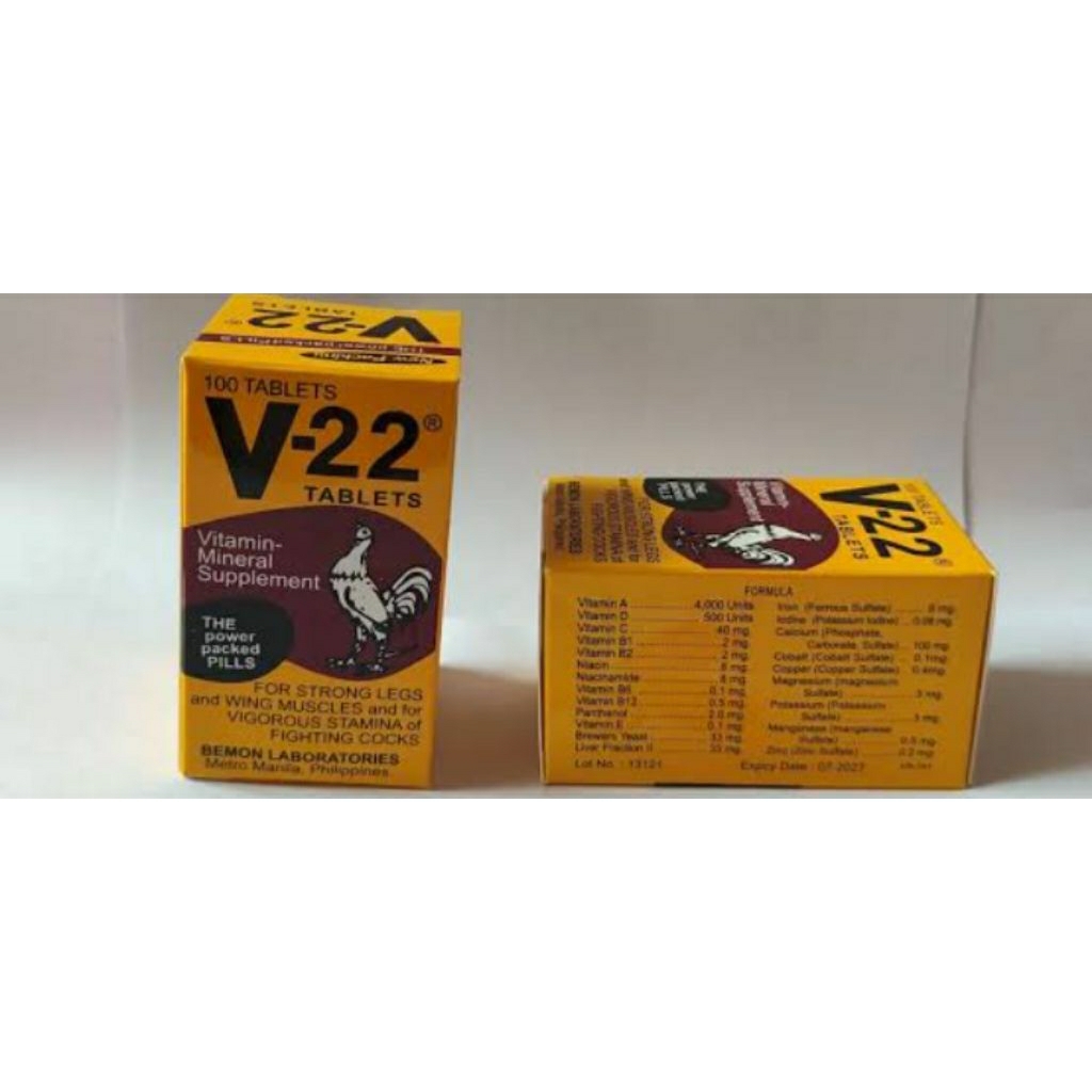 V-22 Suplemen ayam V22tablets Bemon
