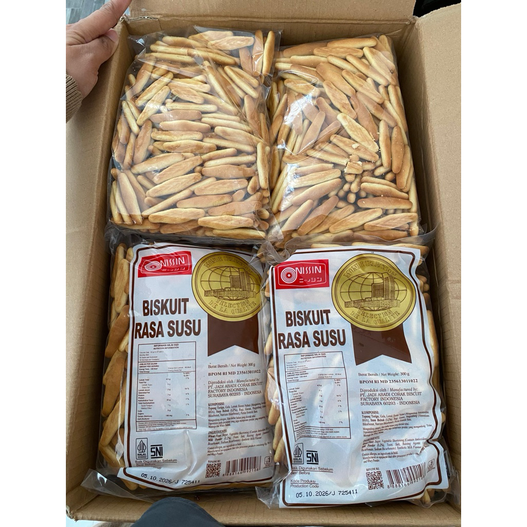 Nissin Biskuit Rasa Susu