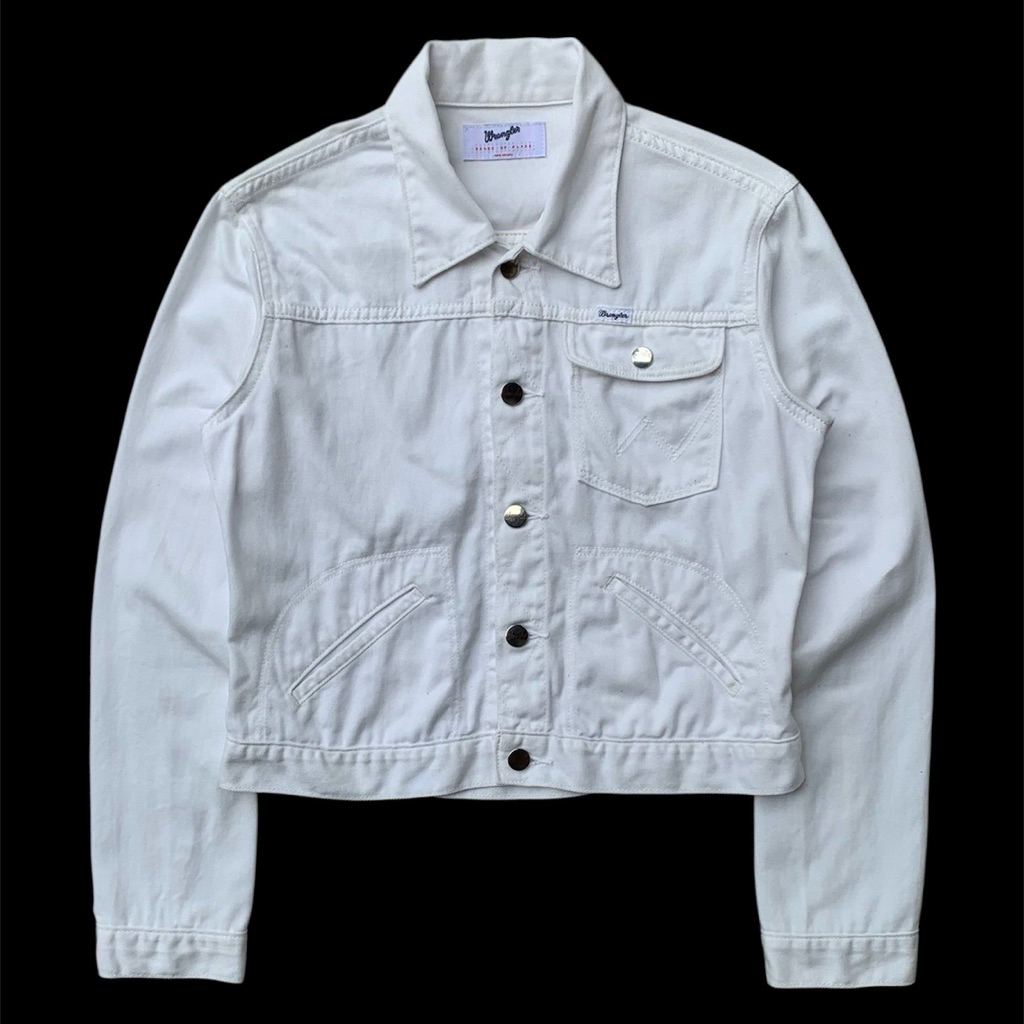 wrangler x urban research reproduce 3 pocket western denim jacket