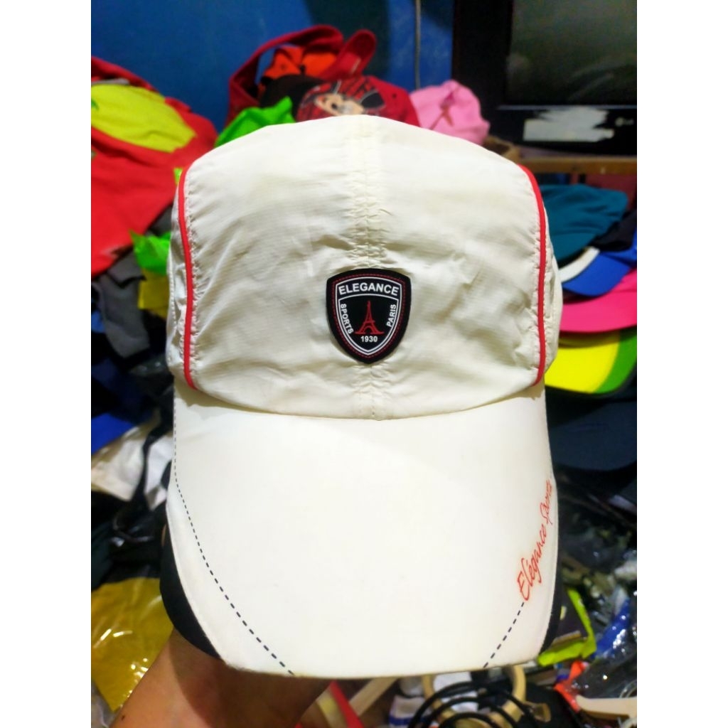 topi golf brand ELEGANCE SPORTS fulltag