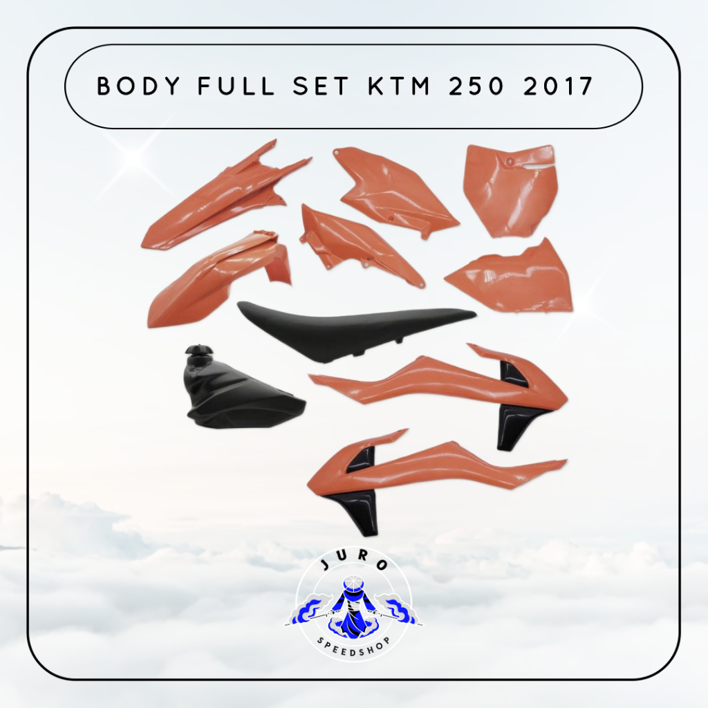 Body Full set KTM 250 2017 rolling chasis ninja cover set KTM 250 Cross Trail