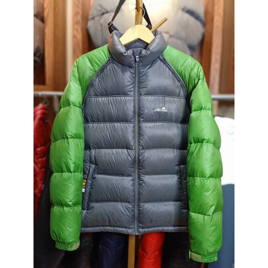 JAKET BULU ANGSA ELLESSE VINTAGE DOWN JACKET (BISA JADI VEST/ROMPI)