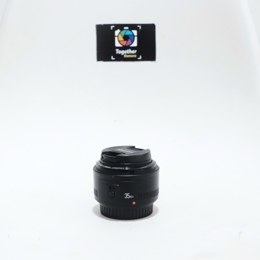 lensa dslr yongnuo yn 35mm f2 for canon second
