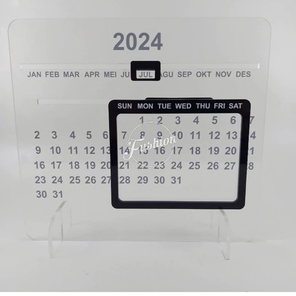 Kalender Abadi Estetik Kalender 2026 Akrilik Aesthetic kalender akrilik