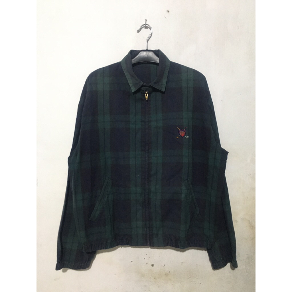 Rare Vintage Polo Ralph Lauren Polo Golf Harrington Bomber Jacket